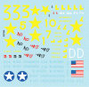 Star Decals 35-C1046 US in North Africa 1942-43 # 2 1/35